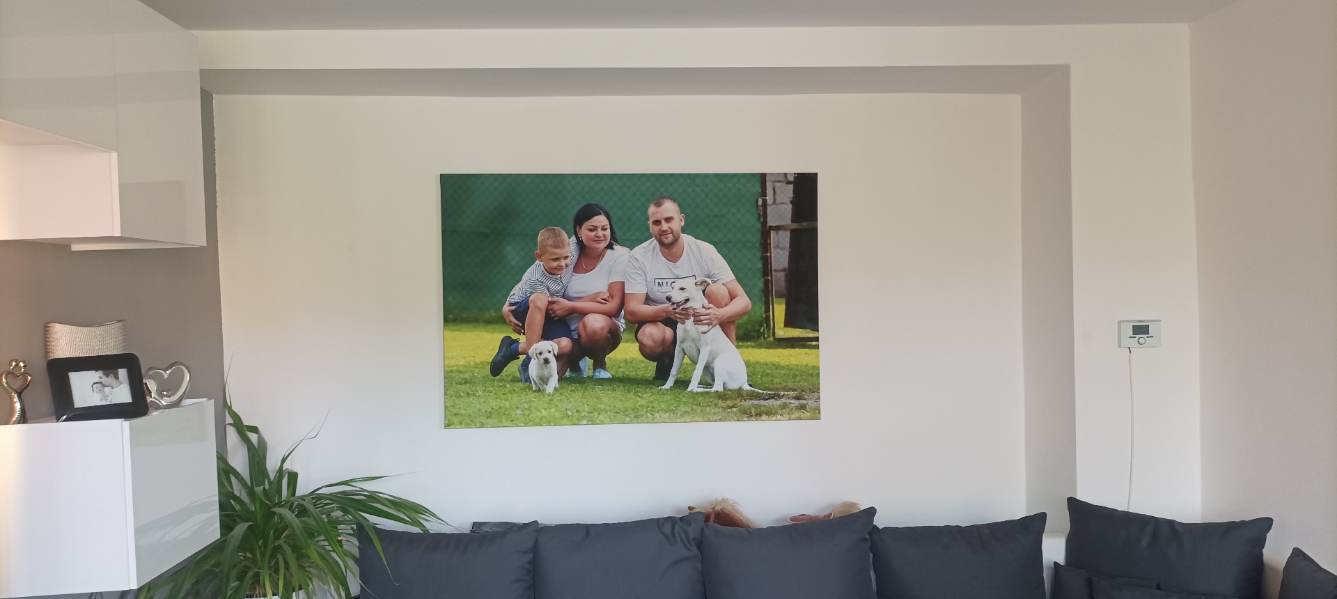 Rozměr fotoplátna 100x150 cm, největší rozměr z Laab.cz