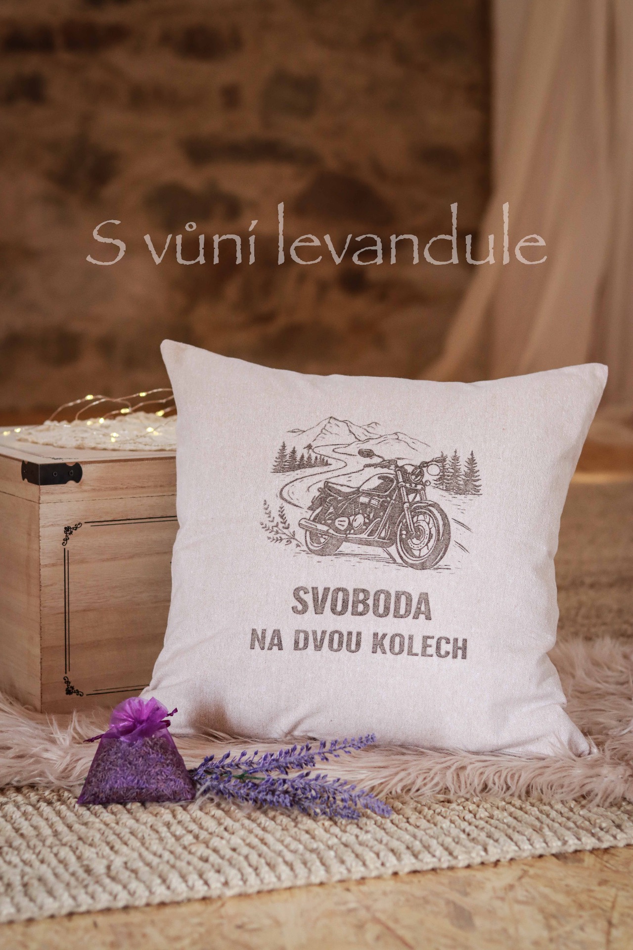 Polštář pro motorkáře